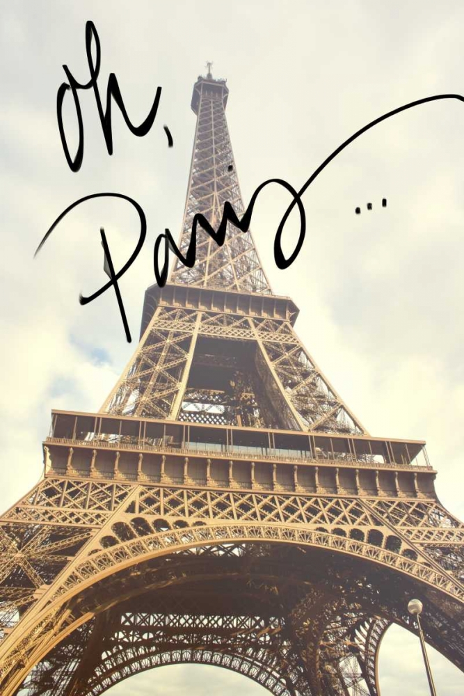 Oh Paris art print by Emily Navas for $57.95 CAD