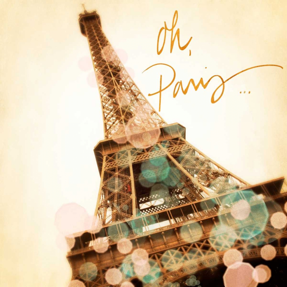 Oh Paris art print by Emily Navas for $57.95 CAD