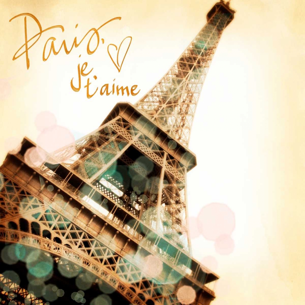 Paris, Je taime art print by Emily Navas for $57.95 CAD