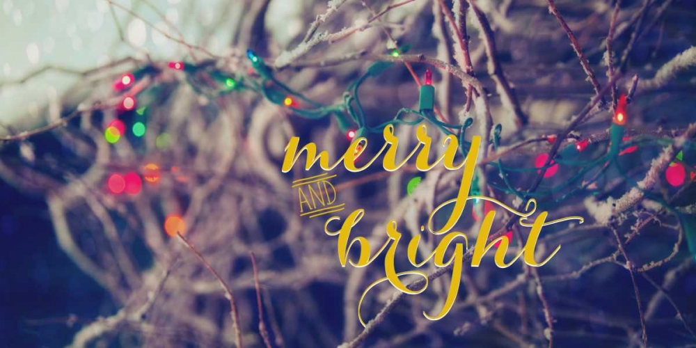 Merry Light Bright art print by Kelly Poynter for $57.95 CAD