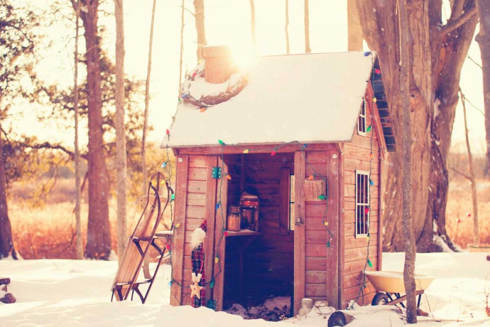 Santas Workshop art print by Kelly Poynter for $57.95 CAD