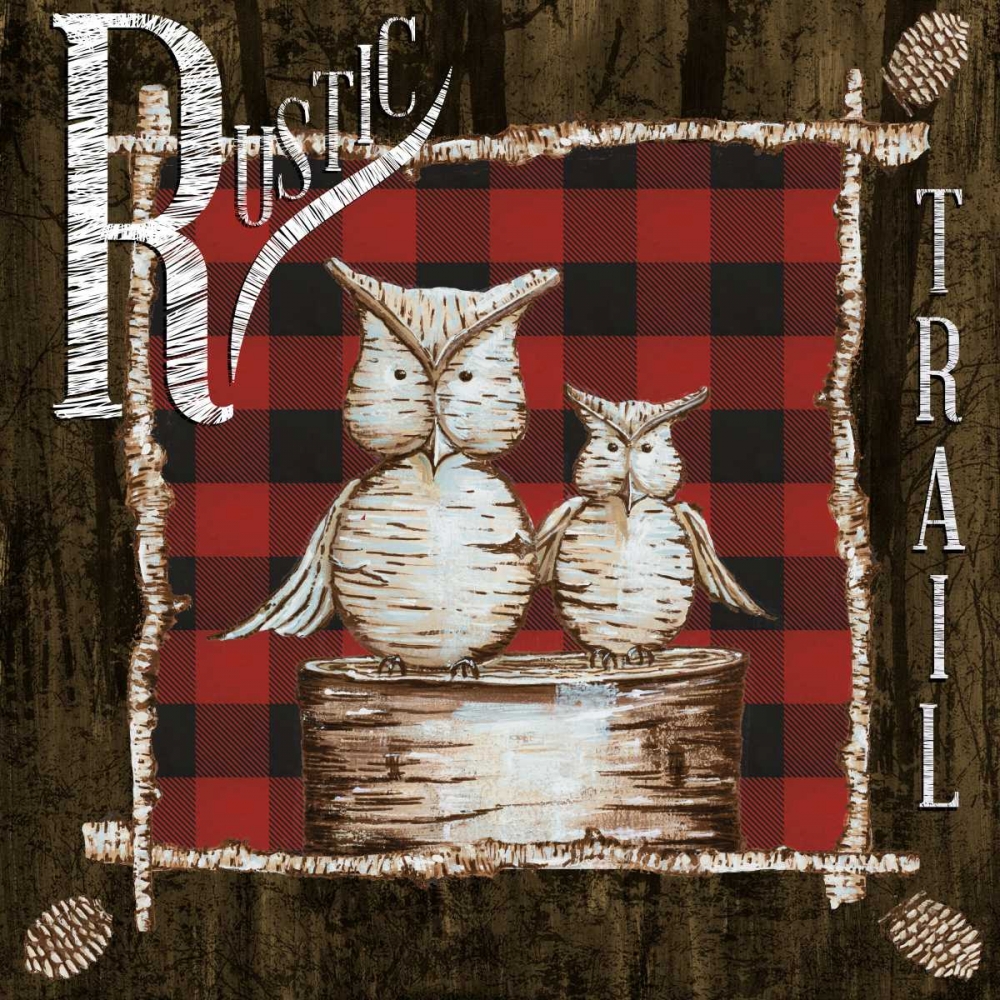 Rustic Birch Trail III art print by Gina Ritter for $57.95 CAD