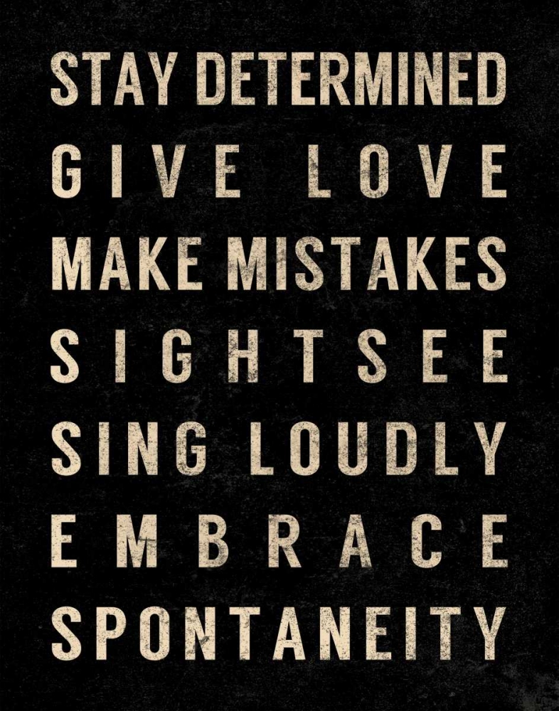 Motivational Type III art print by SD Graphics Studio for $57.95 CAD