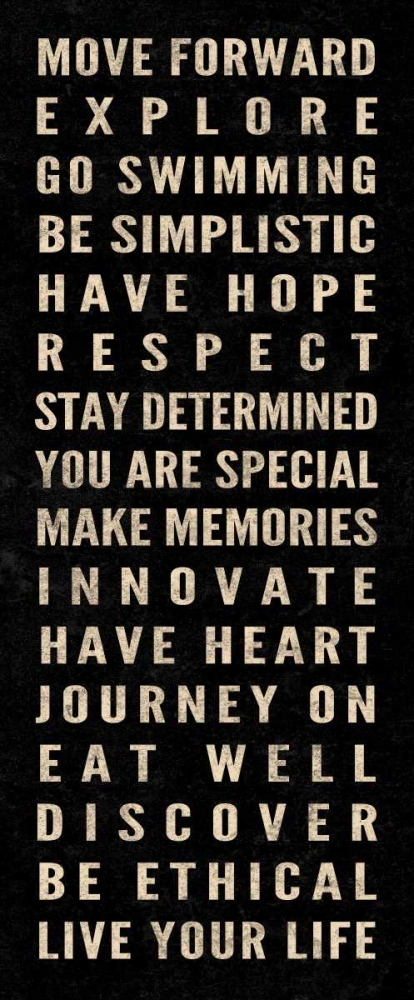 Motivational Type II art print by SD Graphics Studio for $57.95 CAD