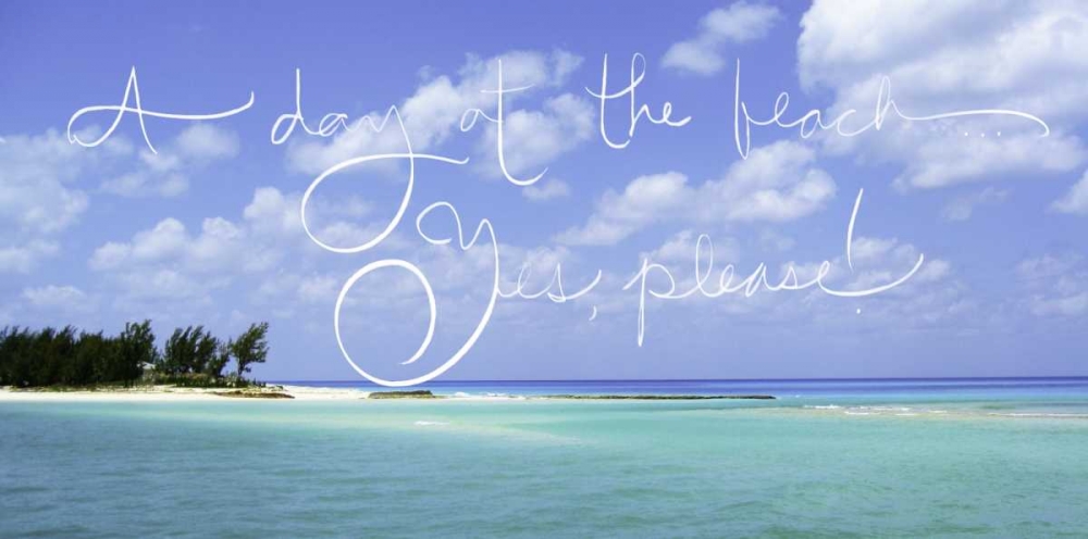Beach Yes Please art print by Susan Bryant for $57.95 CAD