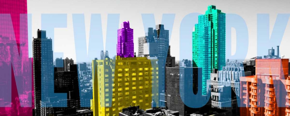 Neon NYC art print by Susan Bryant for $57.95 CAD
