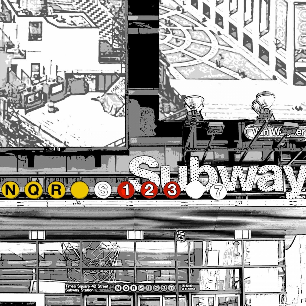 Subway Square art print by Susan Bryant for $57.95 CAD