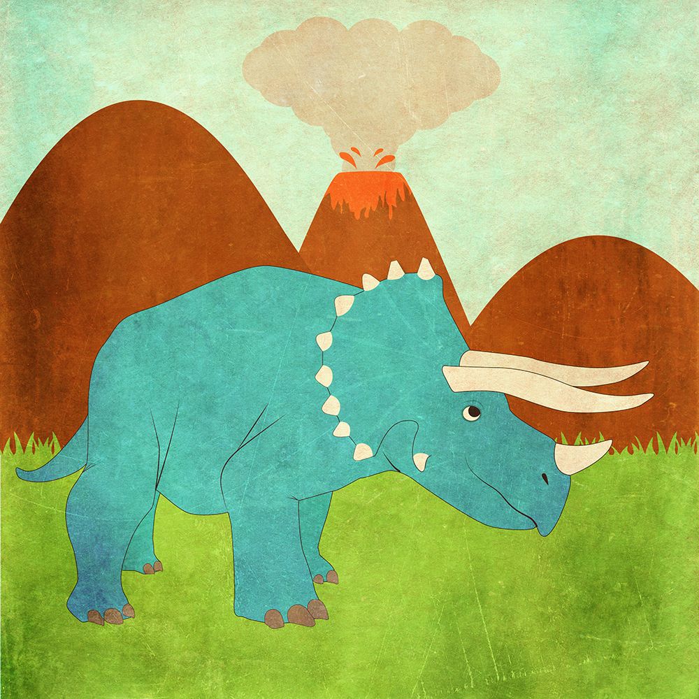 Dinosaur Land II art print by SD Graphics Studio for $57.95 CAD