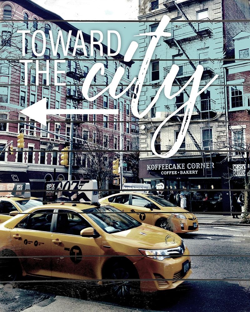 Toward The City art print by Acosta for $57.95 CAD