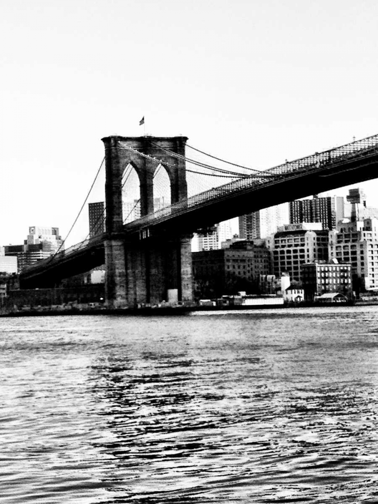 Bridge of Brooklyn BW II art print by Acosta for $57.95 CAD