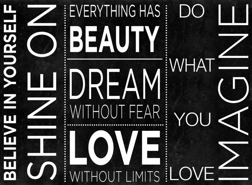 Believe Inspiration art print by SD Graphics Studio for $57.95 CAD
