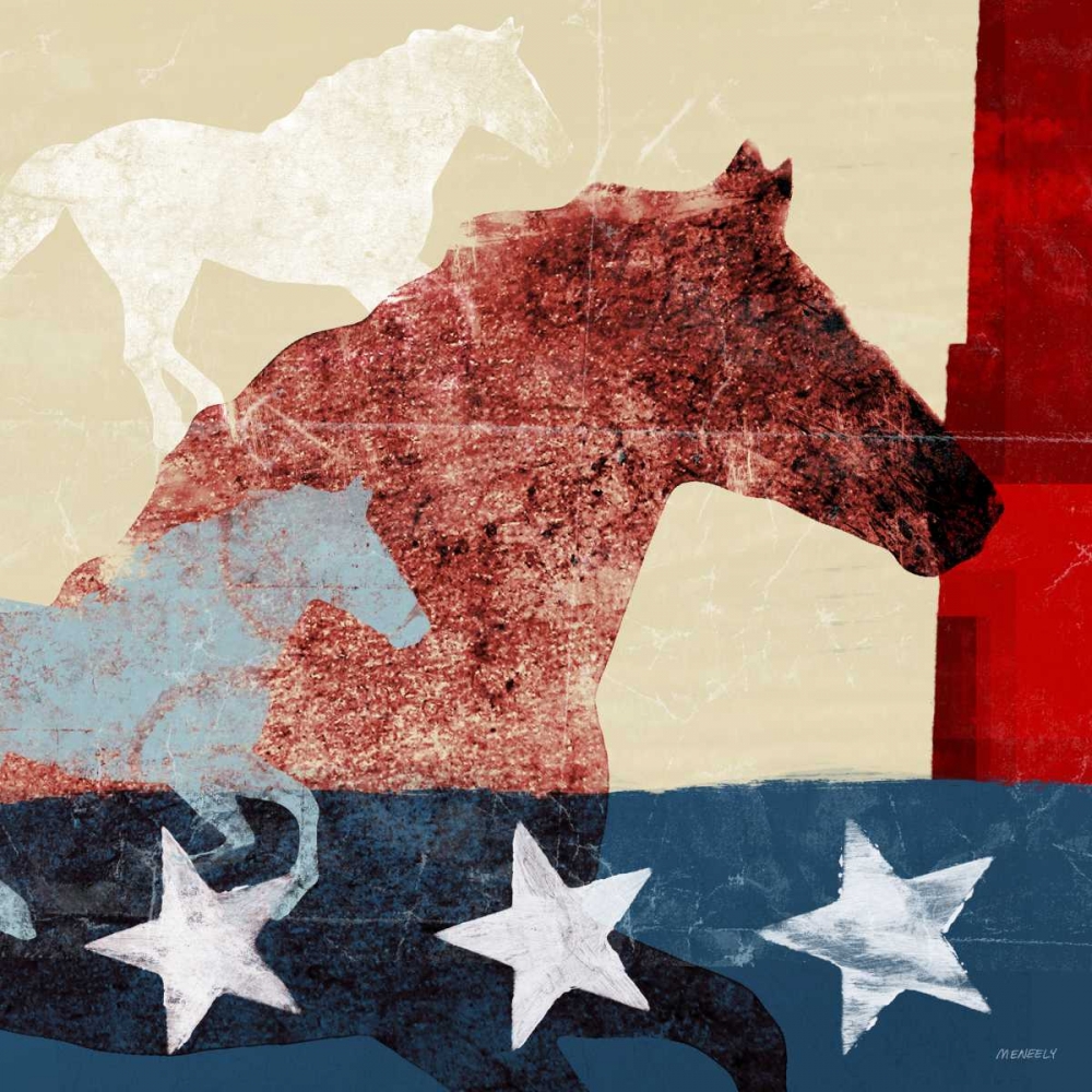 American Horse II art print by Dan Meneely for $57.95 CAD