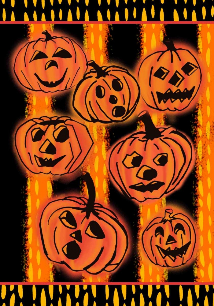 Pumpkin Patch Pals I art print by Nicholas Biscardi for $57.95 CAD