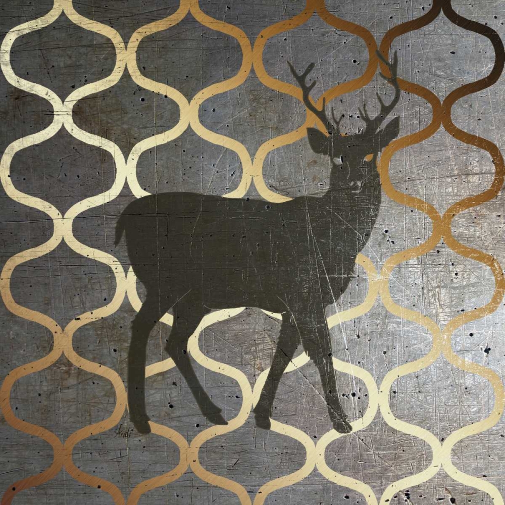 Metallic Nature I art print by Andi Metz for $57.95 CAD