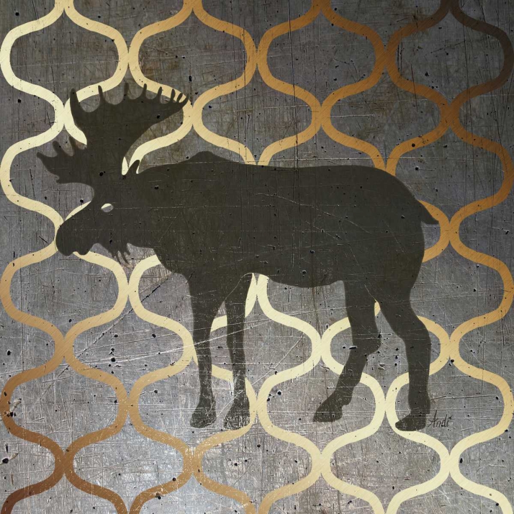 Metallic Nature IV art print by Andi Metz for $57.95 CAD