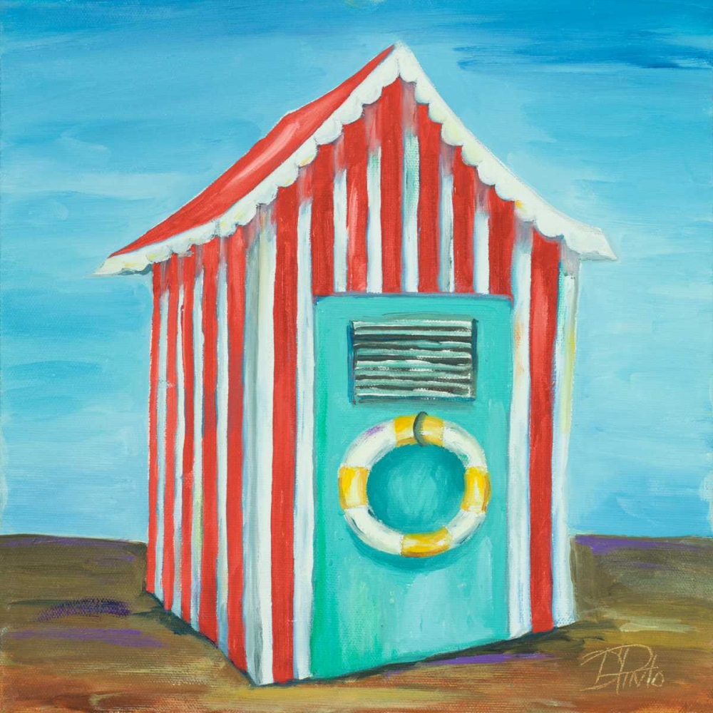Summer Beach Cabana II art print by Patricia Pinto for $57.95 CAD