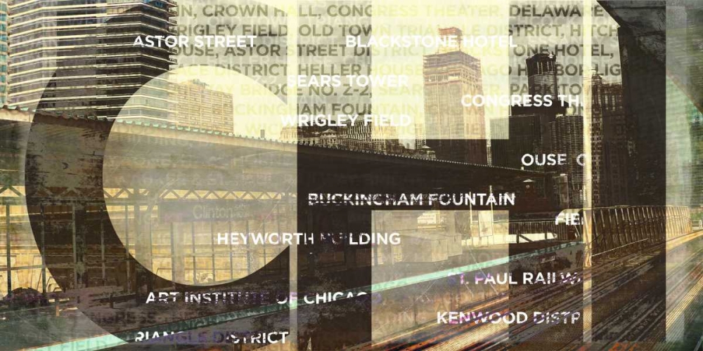 Chicago Train Station art print by Gail Peck for $57.95 CAD