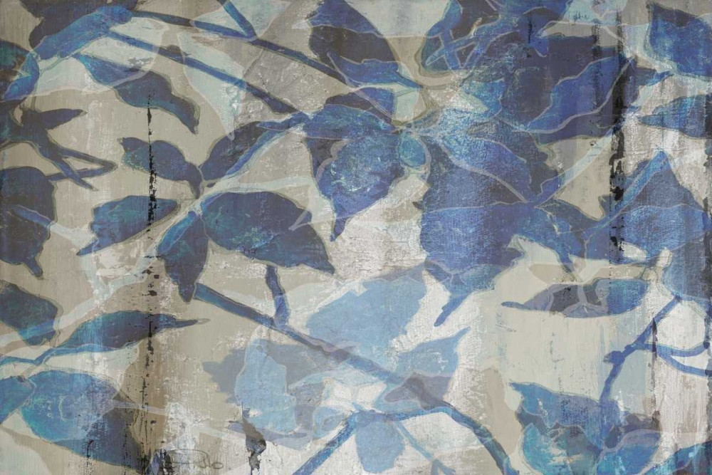 Indigo Shadows art print by Patricia Pinto for $57.95 CAD