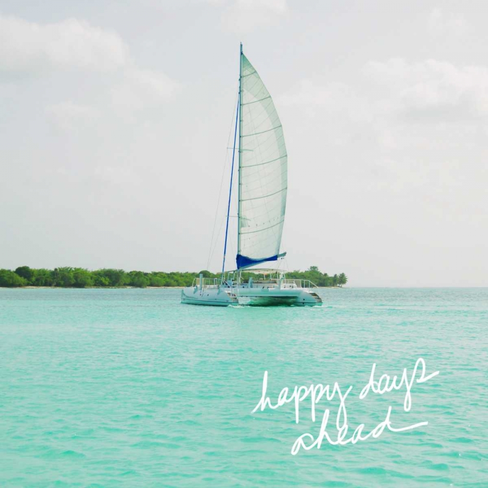 Sailing Along The Island I art print by Acosta for $57.95 CAD