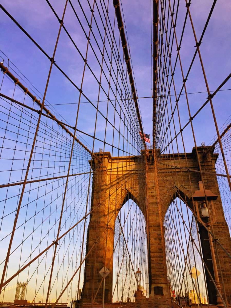 Walking To Brooklyn art print by Acosta for $57.95 CAD