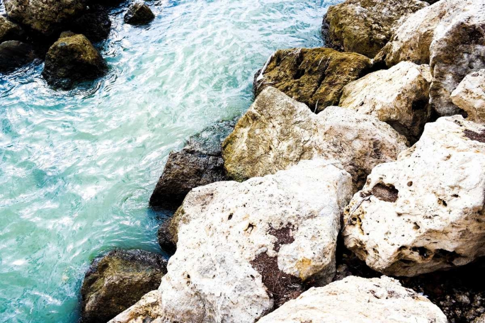 Blue By The Rocks art print by Acosta for $57.95 CAD