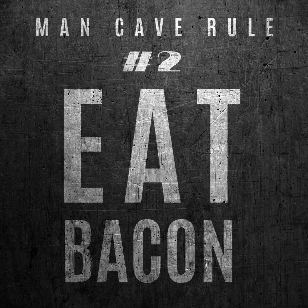 Man Cave Rules I art print by SD Graphics Studio for $57.95 CAD