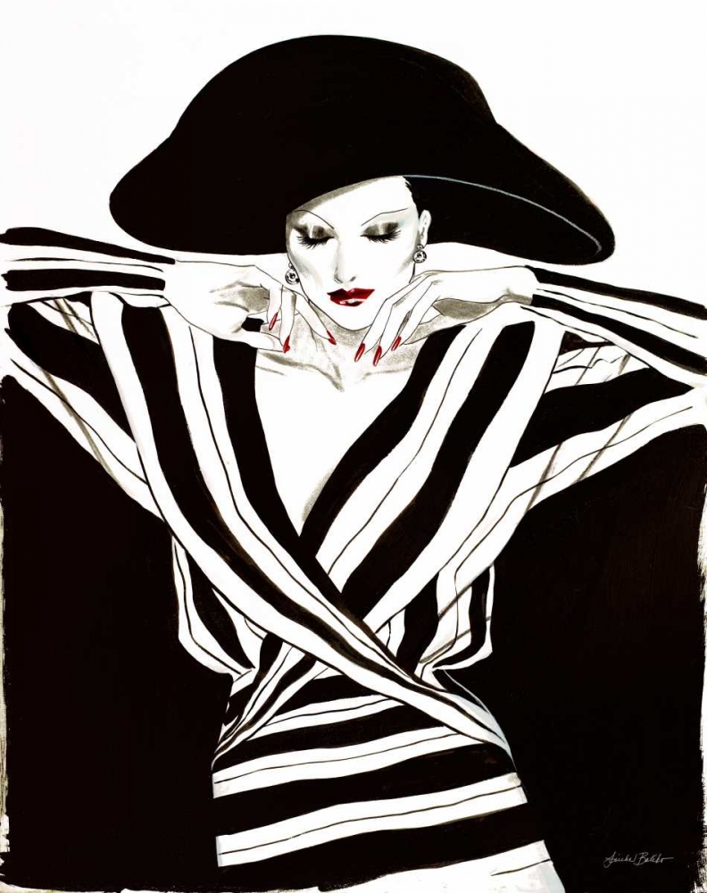 Fashion Women III art print by Linda Baliko for $57.95 CAD