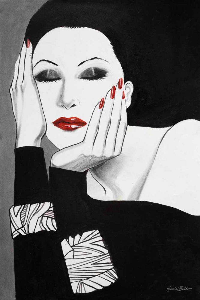 Fashion Women I art print by Linda Baliko for $57.95 CAD