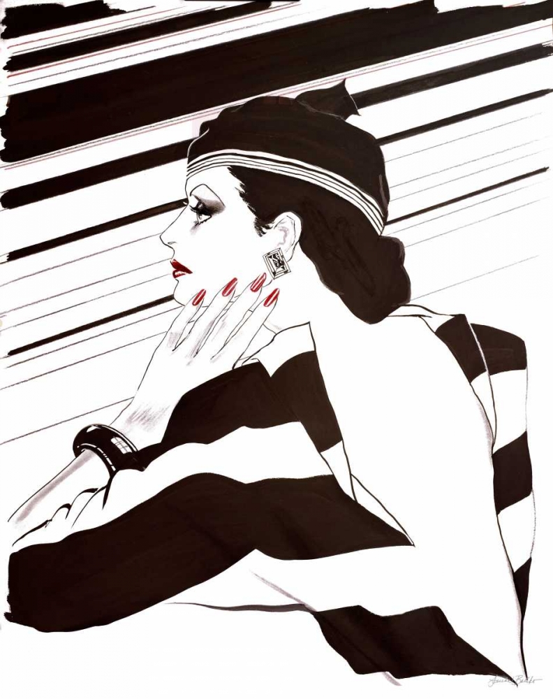 Fashion Women IV art print by Linda Baliko for $57.95 CAD