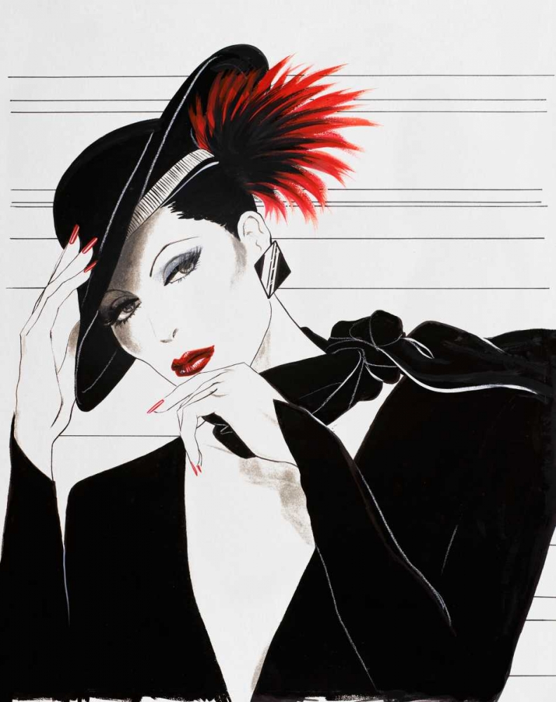 Fashion Women V art print by Linda Baliko for $57.95 CAD