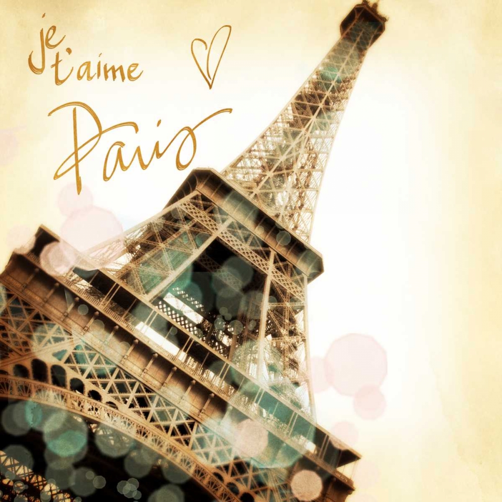 Paris je T aime Border art print by Emily Navas for $57.95 CAD