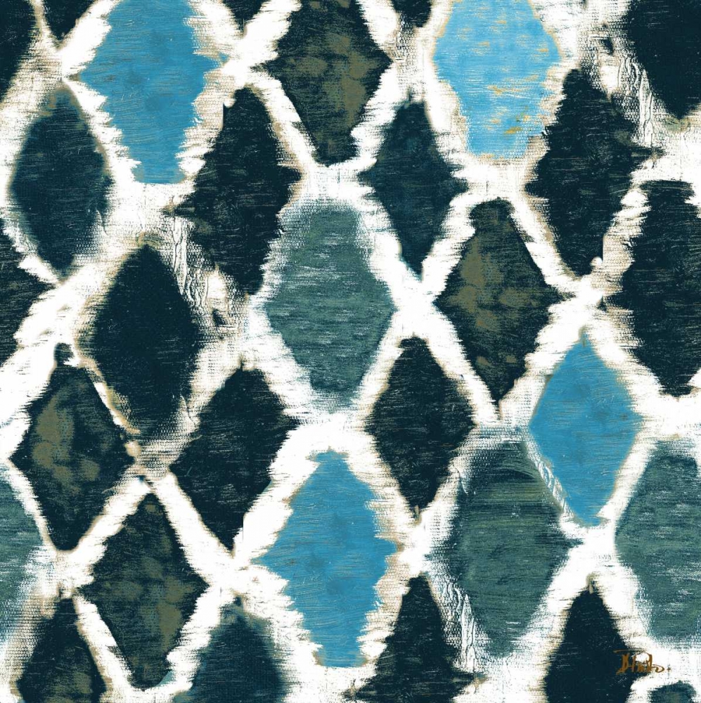 Blue Colored Thatch art print by Patricia Pinto for $57.95 CAD