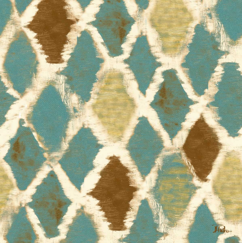 Teal Thatch I art print by Patricia Pinto for $57.95 CAD