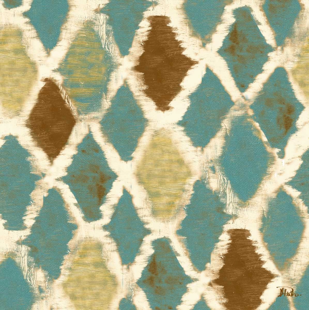 Teal Thatch II (Rotated) art print by Patricia Pinto for $57.95 CAD