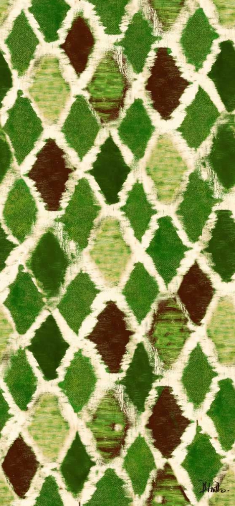 Green Colored Thatch art print by Patricia Pinto for $57.95 CAD