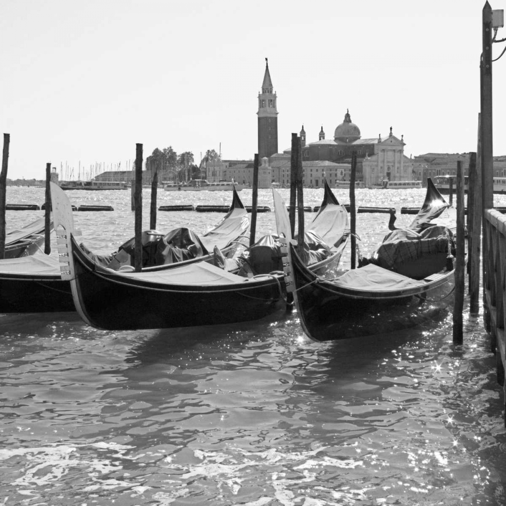 Venitian Gondolas I art print by Emily Navas for $57.95 CAD