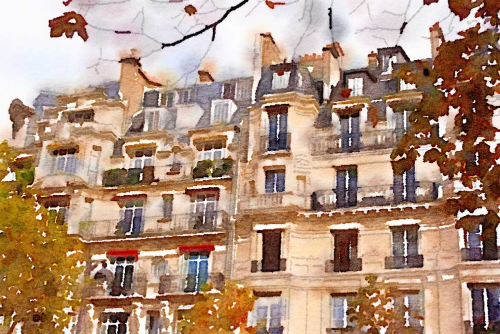 April in Paris art print by Emily Navas for $57.95 CAD