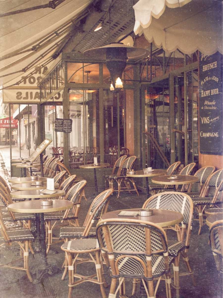 Paris Cafe I art print by Emily Navas for $57.95 CAD