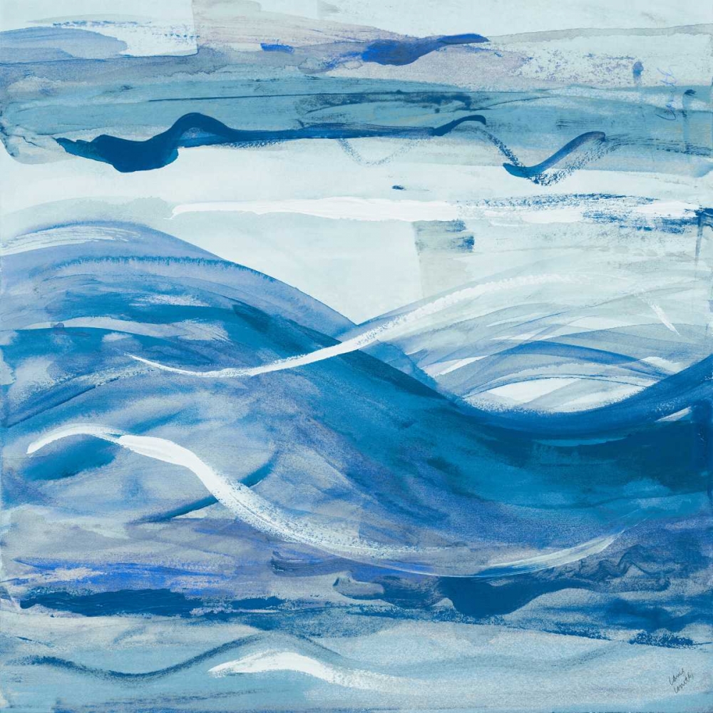Blue Bossa Nova I art print by Lanie Loreth for $57.95 CAD