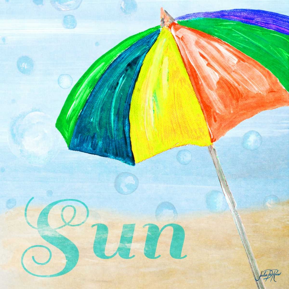 Beach Play I art print by Julie DeRice for $57.95 CAD