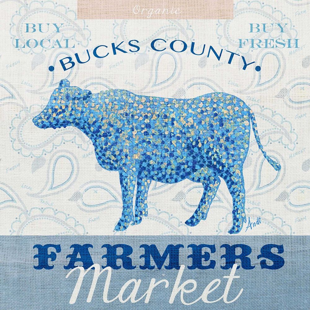Farmers Market I art print by Andi Metz for $57.95 CAD