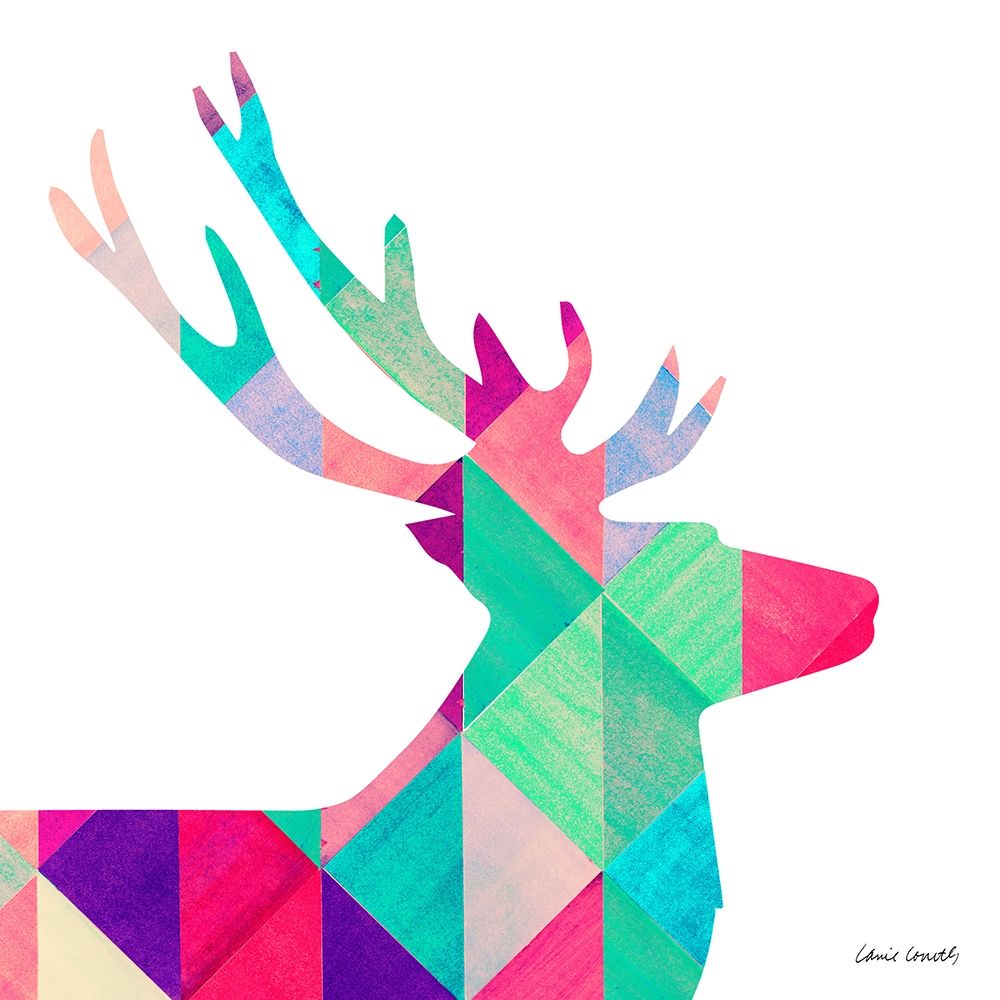 Uptown Deer I art print by Lanie Loreth for $57.95 CAD