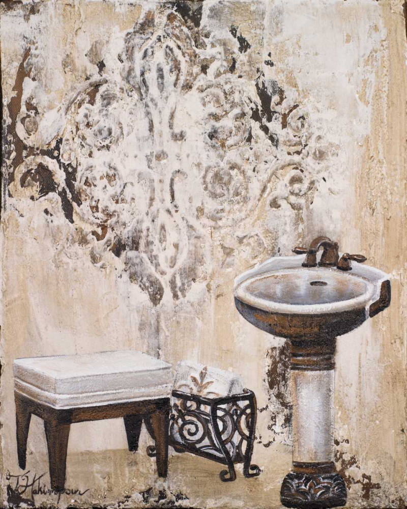 Bronze Bath II art print by Tiffany Hakimipour for $57.95 CAD