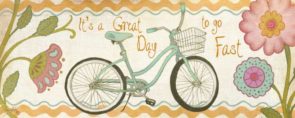 Fun Wheels II art print by Elizabeth Medley for $57.95 CAD