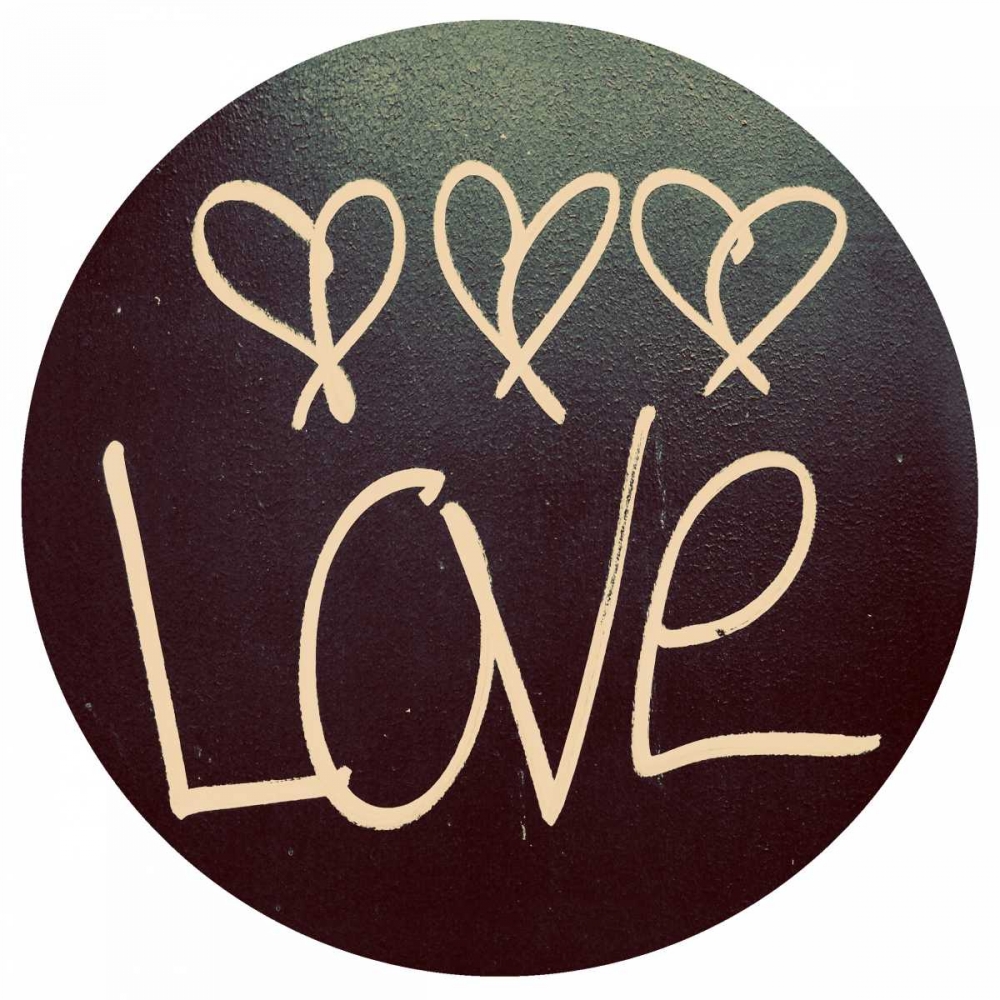 Triple Love and Hope Circle I art print by Gail Peck for $57.95 CAD
