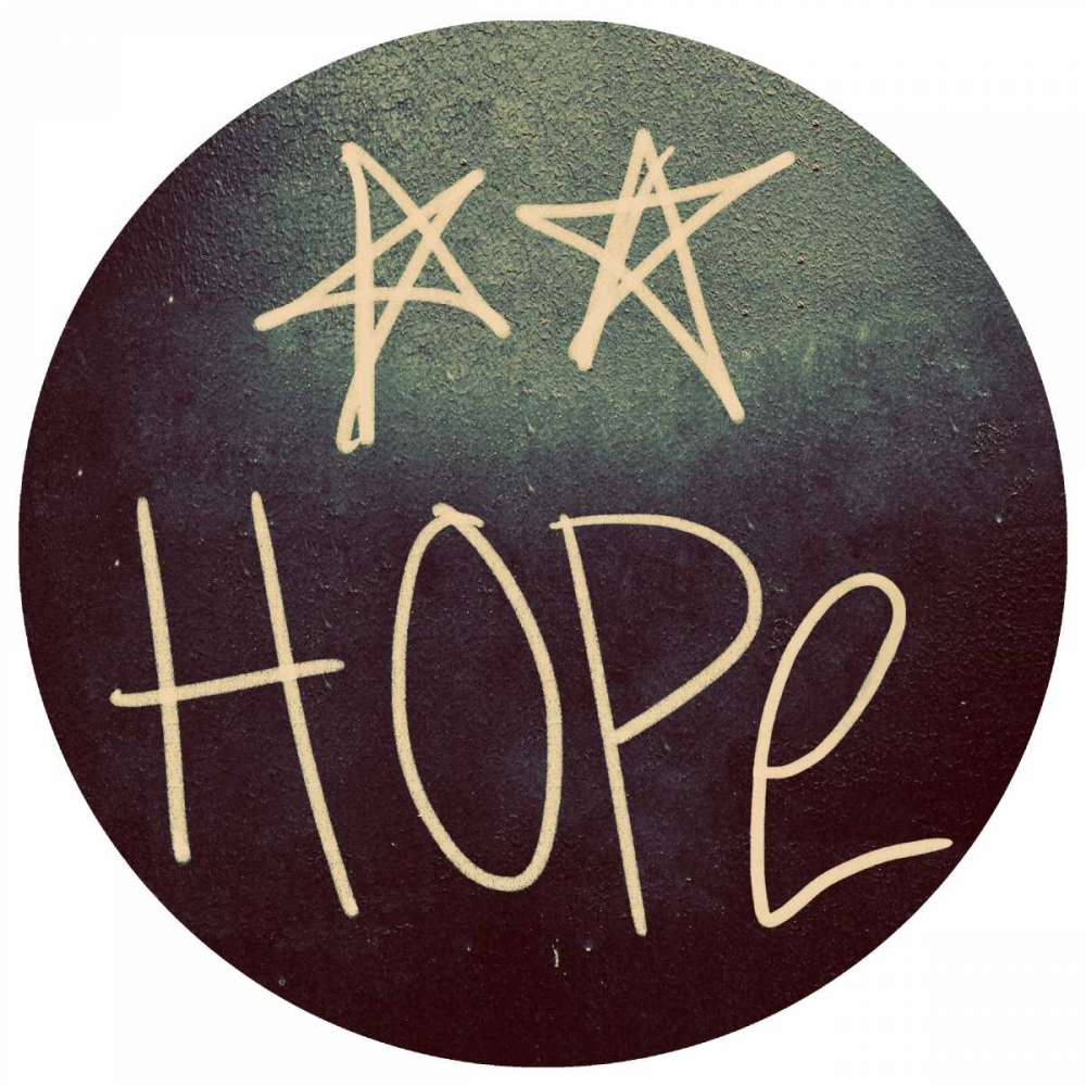 Triple Love and Hope Circle II art print by Gail Peck for $57.95 CAD
