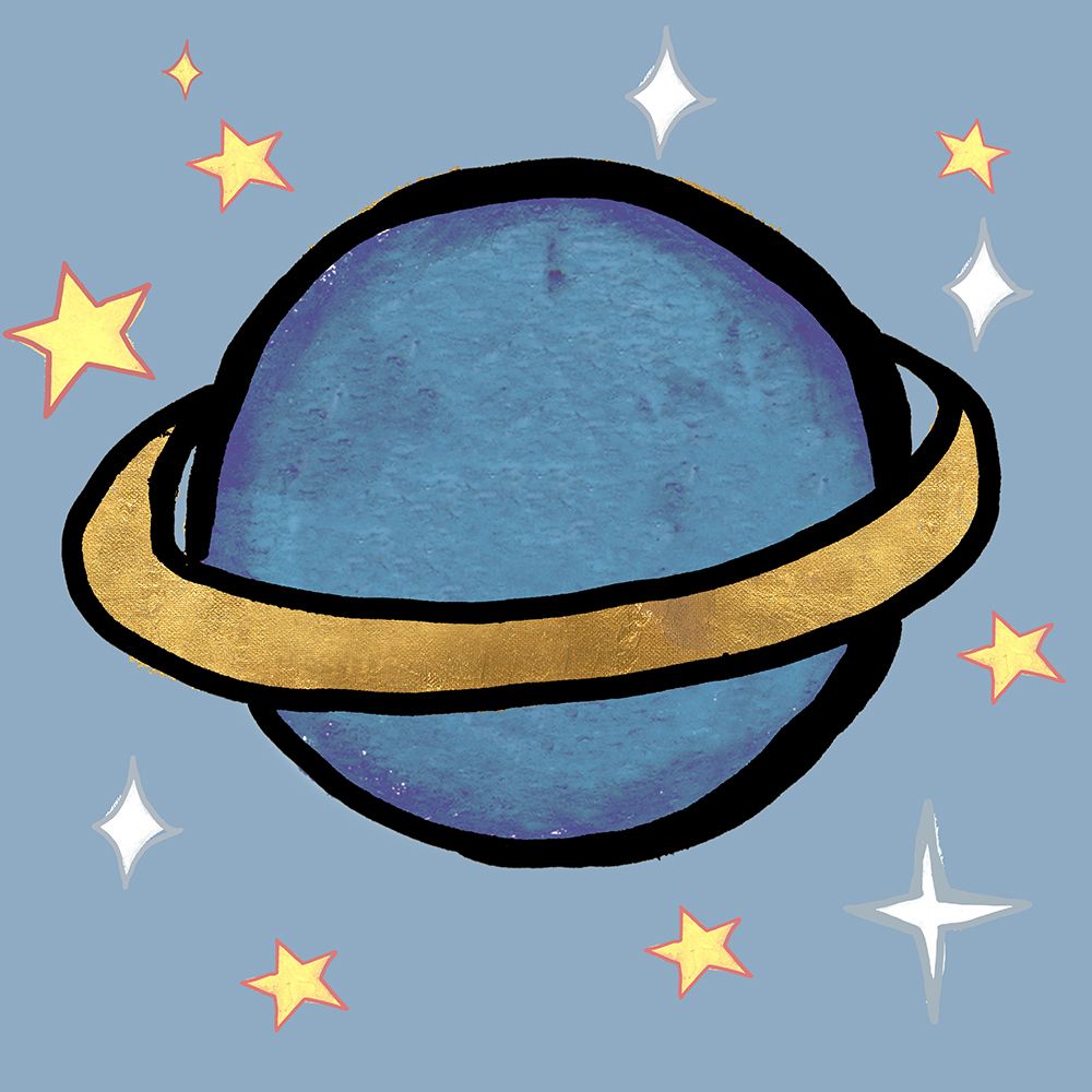 Space Planet art print by Elizabeth Medley for $57.95 CAD