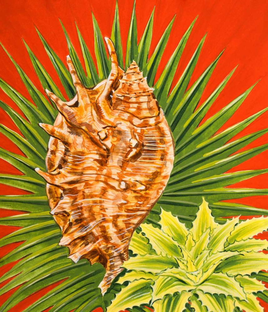 Island Treasures I art print by Linda Baliko for $57.95 CAD