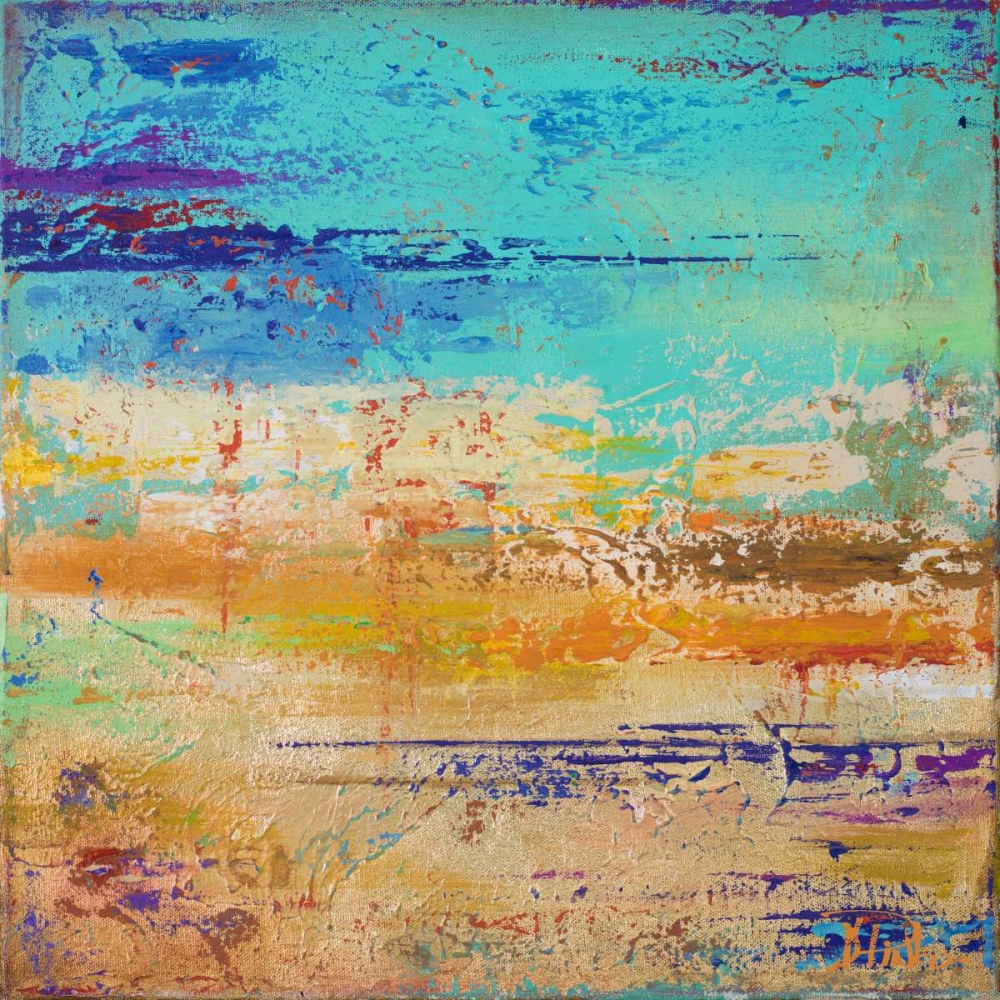 Abstract Multicolored art print by Patricia Pinto for $57.95 CAD