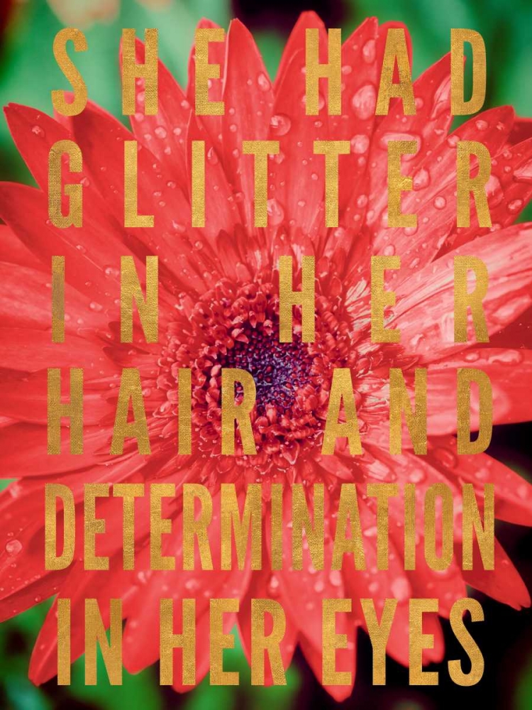 Glittery Flower II art print by Susan Bryant for $57.95 CAD